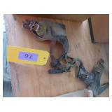 Two Vintage/Antique corn shucker wrist harnesses