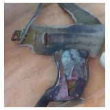 Two Vintage/Antique corn shucker wrist harnesses