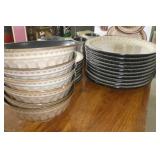 Setting for 12 - plates, cups, bowls