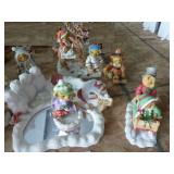 Cherished Teddies in the snow and skating