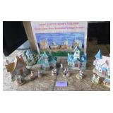 Easter Bunny Village Plus one extra gazebo