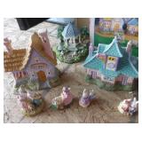 Easter Bunny Village Plus one extra gazebo
