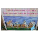 Easter Bunny Village Plus one extra gazebo