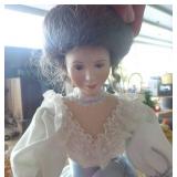 Vintage Loving Steps by Sandra Kuck porcelain doll with child