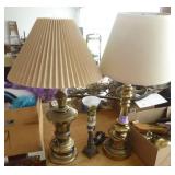 Three lamps