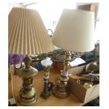 Three lamps