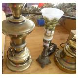 Three lamps