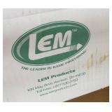 vinyl sheeting, custom stand for wrapping meat with a roll of freezer paper
