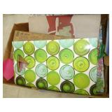 Storage bag full of wrapping paper