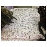 Stack of blankets and comforters