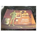 Antique magazine rack and history of Green Giant
