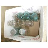 Vintage BALL jars - the blue jars date from 1923-33