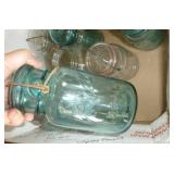 Vintage BALL jars - the blue jars date from 1923-33