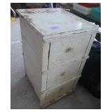 This unique Vintage cabinet is made from 3 Dupont Explosives wood boxes