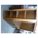 Very Nice TV cabinet with storage on the side and below and is on wheels for easy moving