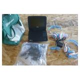 Small portable vehicle dvd player to keep the kids busy