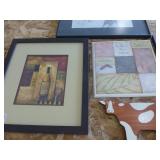 Group of 6 pieces of wall décor