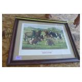 Bonnie Mohr print titled Hoards Dairyman 31x25 Signed and Numbered