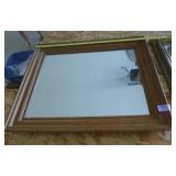 Two mirrors 32x26 and 21x25
