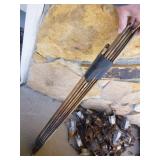 5 Wooden Mink Stretchers