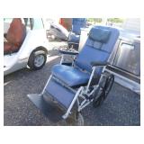 Invacare Tilt/Recline Deluxe Wheel Chair with Foot Board