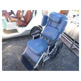 Invacare Tilt-In-Space Deluxe Wheel Chair with Footboard