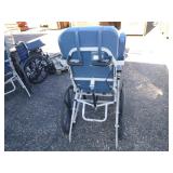 Invacare Tilt-In-Space Deluxe Wheel Chair with Footboard