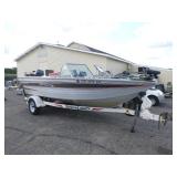 1992 Crestline Boat and 1992 Shorelander Boat Trailer