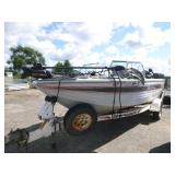 1992 Crestline Boat and 1992 Shorelander Boat Trailer