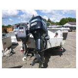 1992 Crestline Boat and 1992 Shorelander Boat Trailer