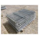 20 Pallet Racking 58" X 42" Wire Decks