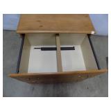 2 - Drawer Wooden File Cabinets
