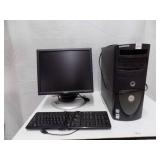 Dell Computer, Monitor, Keyboard