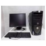 Dell Computer, Monitor, Keyboard