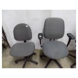 4 - Gray Office Chairs