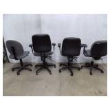 4 - Gray Office Chairs