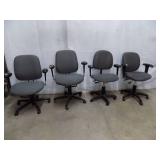 4 - Gray Office Chairs