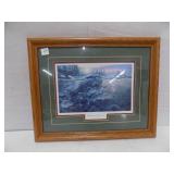 Framed Print (Walleyes on Rocks) By Terry Doughty