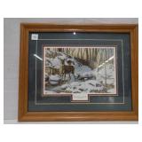 Framed Print (River Bottom Bucks) By Jim Jansel 20 1/2" x 16 1/2"