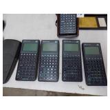 5 - Hewlett Packard 48g x 126 Ram, Calculators with Survey Pro Cards