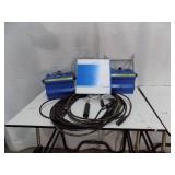 Z-2150 Area Velocity Flow Modules in tub with cables