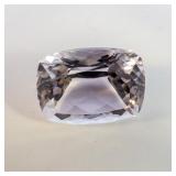 KUNZITE - 14.28ct. Light Pink Rectangular cushion cut