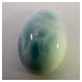 LARIMAR - 17.84ct. Oval cabochon cut