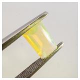 ETHIOPIAN OPAL - 0.85ct. Rectangular step cut