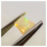 ETHIOPIAN OPAL - 0.85ct. Rectangular step cut