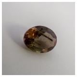 ANDALUSITE - 1.22ct. Oval brilliant cut