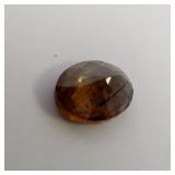 ANDALUSITE - 1.22ct. Oval brilliant cut