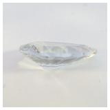 GREEN QUARTZ (PRASIOLITE) - 3.60ct. Concave faceted pear shape brilliant cut