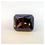 ANDALUSITE - 10.98ct. Rectangular brilliant cut