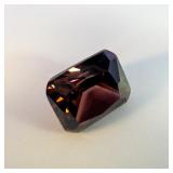 ANDALUSITE - 10.98ct. Rectangular brilliant cut